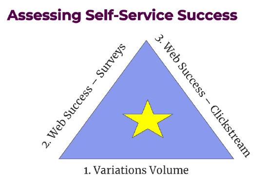 Assessing Self Service Success: Triangulation